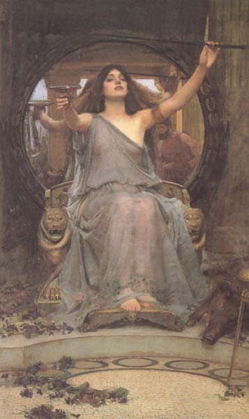 John William Waterhouse Circe offering the Cup to Ulysses (mk41)